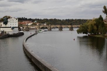 Vltava River from the Legion Bridge